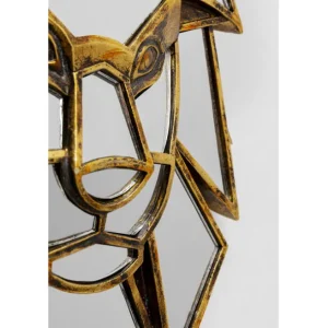 Online KARE Design Wall Object Lion Mirror 35cm