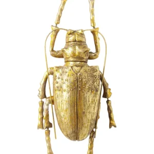 Best KARE Design Wall Object Longicorn Beetle Gold