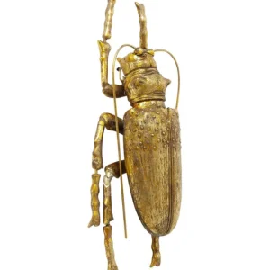 Best KARE Design Wall Object Longicorn Beetle Gold