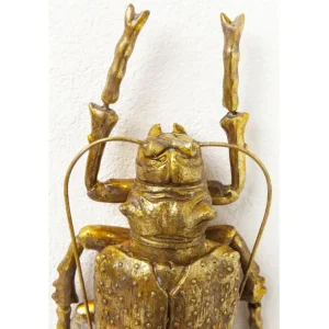 Best KARE Design Wall Object Longicorn Beetle Gold