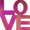 Discount KARE Design Wall Object Love Letters 90x90cm