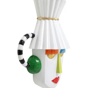 Best KARE Design Wall Object Mesquerade White 37x41cm