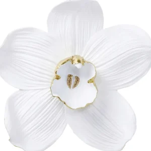 Clearance KARE Design Wall Object Orchid White 54cm