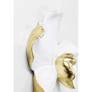 Clearance KARE Design Wall Object Orchid White 24x25cm