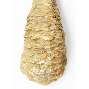 Fashion KARE Design Wall Object Ostrich Gold 19x72cm