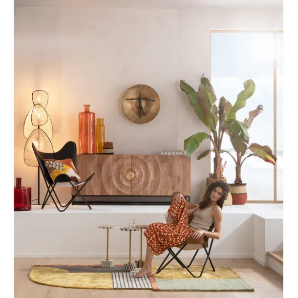 wall_object_umano_brass_c_1.webp Clearance KARE Design Wall Object Umano Brass Ø59cm