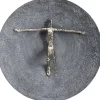 Online KARE Design Wall Object Umano Silver Ø60cm