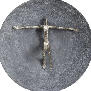 Online KARE Design Wall Object Umano Silver Ø60cm