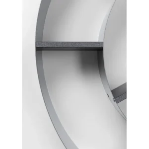 Outlet KARE Design Wall Shelf Snail silver-grey