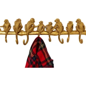 New KARE Design Wall Wardrobe Monkey Hook 70cm