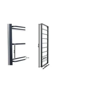Best KARE Design Wall Wine Shelf Bistro 42x120cm