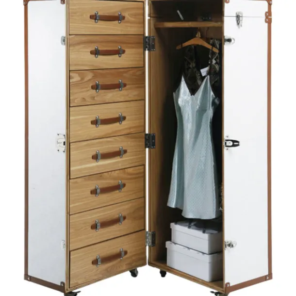wardrobe_trunk_croco_whit_3.webp New KARE Design Wardrobe Trunk Croco White Cosmopolitan