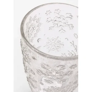 Outlet KARE Design Water Glass Ice Flowers Clear