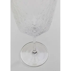 Hot KARE Design White Wine Glass Cascata Clear