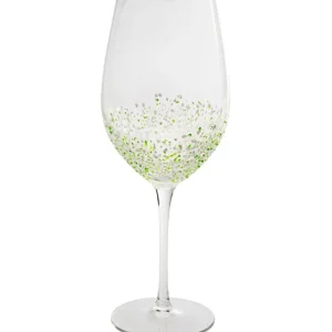 Hot KARE Design Wine Glas Confetti Green 24 cm
