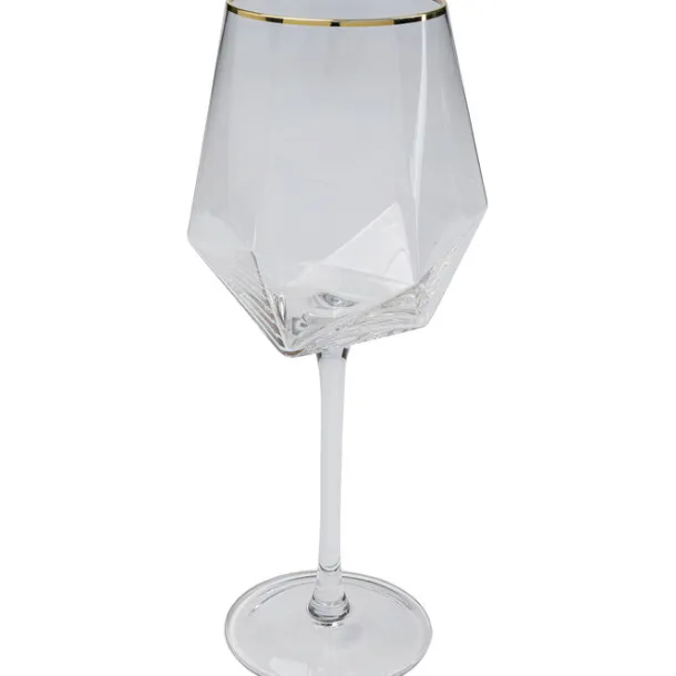wine_glass_diamond_gold_r_0.webp Best KARE Design Wine Glass Diamond Gold Rim