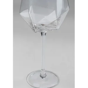 Best KARE Design Wine Glass Diamond Gold Rim