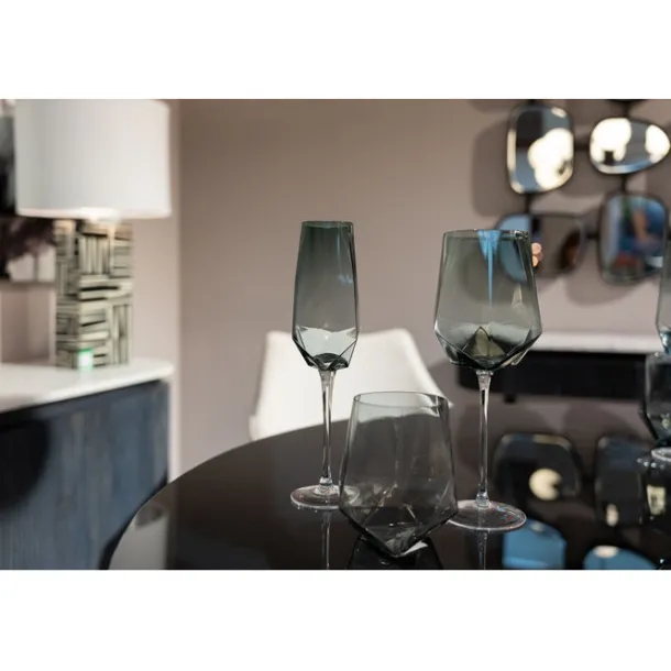 wine_glass_diamond_smoke_4.webp Best KARE Design Wine Glass Diamond Smoke