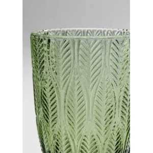 New KARE Design Wine Glass Fogli Green