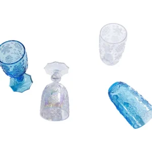 Best KARE Design Wine Glass Ice Flowers Colore