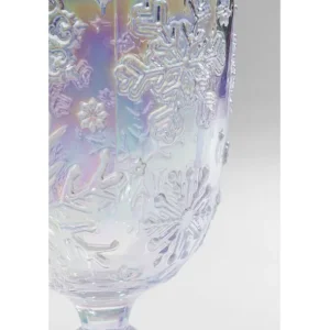 Best KARE Design Wine Glass Ice Flowers Colore