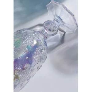 Best KARE Design Wine Glass Ice Flowers Colore