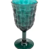 Outlet KARE Design Wine Glass Tissue Bluegreen 17cm