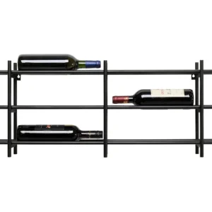 Sale KARE Design Wine Shelf Cape Town Black 80x34cm