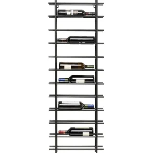 Clearance KARE Design Wine Shelf Cape Town Black 45x136cm