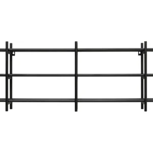 Sale KARE Design Wine Shelf Cape Town Black 80x34cm