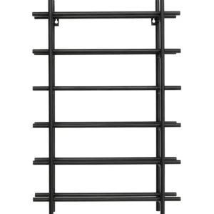 Fashion KARE Design Wine Shelf Cape Town Black 45x68cm