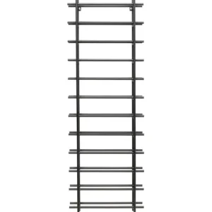 Clearance KARE Design Wine Shelf Cape Town Black 45x136cm