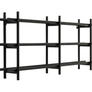 Sale KARE Design Wine Shelf Cape Town Black 80x34cm