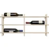 Clearance KARE Design Wine Shelf Cape Town Greige 80x34cm