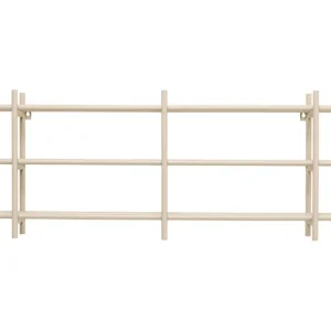 Clearance KARE Design Wine Shelf Cape Town Greige 80x34cm