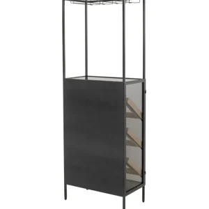 Discount KARE Design Wine Shelf Porto Bar Black 60x170cm