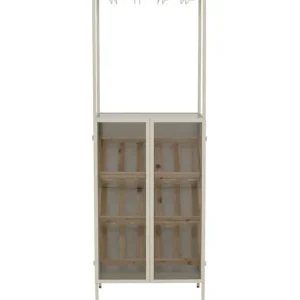Discount KARE Design Wine Shelf Porto Bar Greige 60x170cm