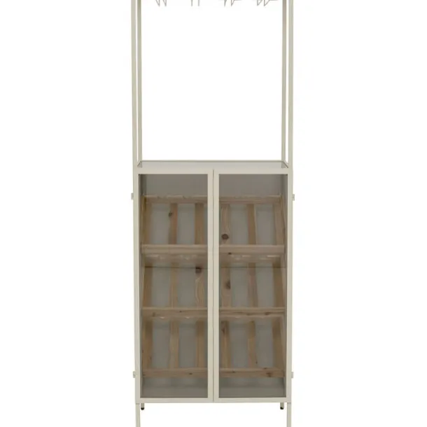 wine_shelf_porto_bar_grei_1.webp Discount KARE Design Wine Shelf Porto Bar Greige 60x170cm