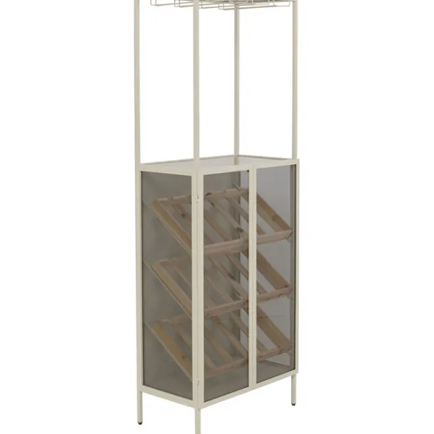 wine_shelf_porto_bar_grei_2.webp Discount KARE Design Wine Shelf Porto Bar Greige 60x170cm