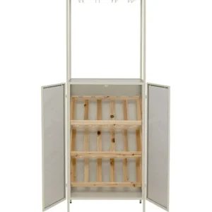 Discount KARE Design Wine Shelf Porto Bar Greige 60x170cm