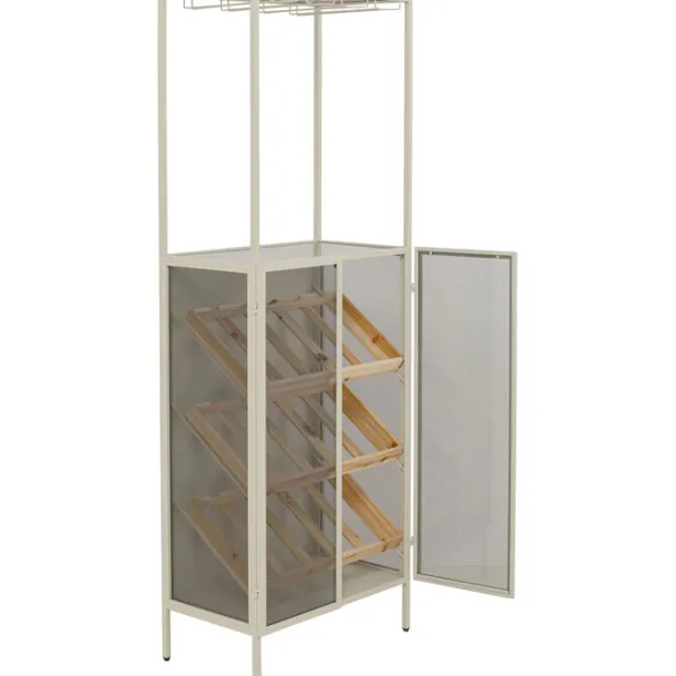 wine_shelf_porto_bar_grei_4.webp Discount KARE Design Wine Shelf Porto Bar Greige 60x170cm