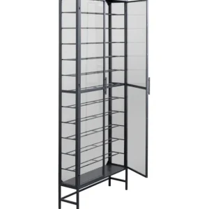 Best KARE Design Wine Shelf Porto Black 75x180cm