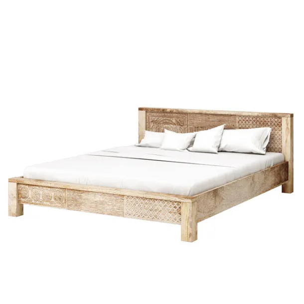 wooden_bed_puro_xcm_4.webp Sale KARE Design Wooden Bed Puro 160x200cm